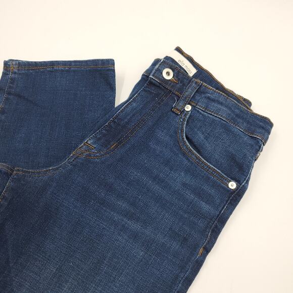 Ella Moss Medium Wash High Waist Straight Leg Ankle Jeans Size 6/28 - Picture 4 of 9